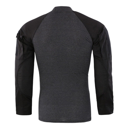 Mens T-shirts Long Sleeve Cotton Camouflage Tactical T Shirts Military Army Tshirts Man Airsoft Clothing